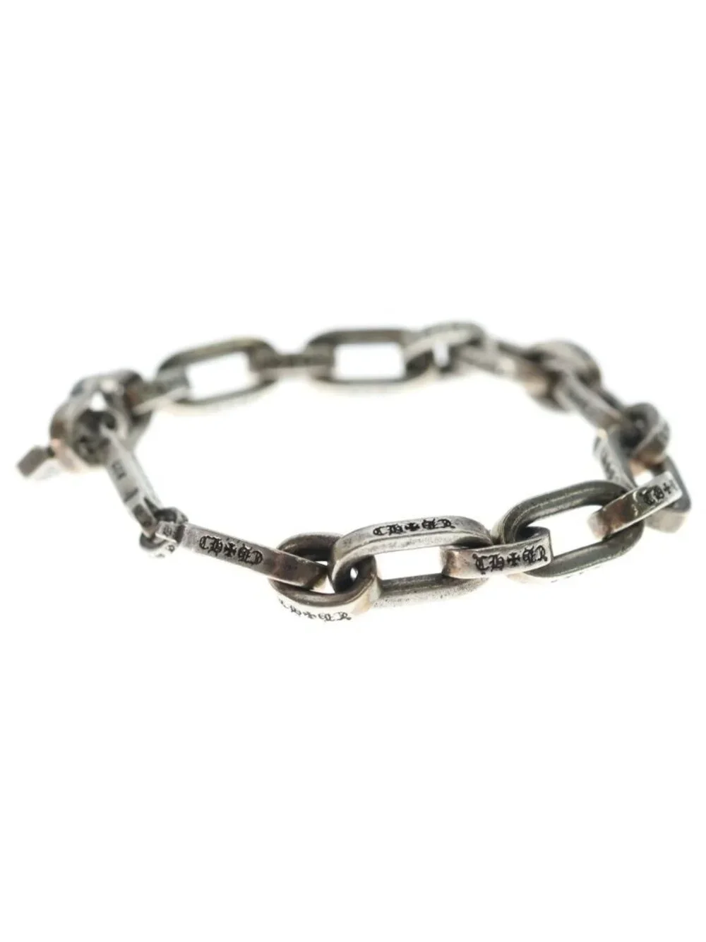 Chrome Hearts Paper Chn Chain Bracelet Silver